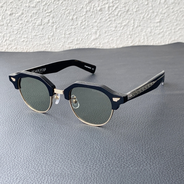 ブラックフライズ BLACKFLYS ブラックフライ サングラス FLY COMMANDER サーモント BLACK-GOLD/L.GREEN ブラック 黒