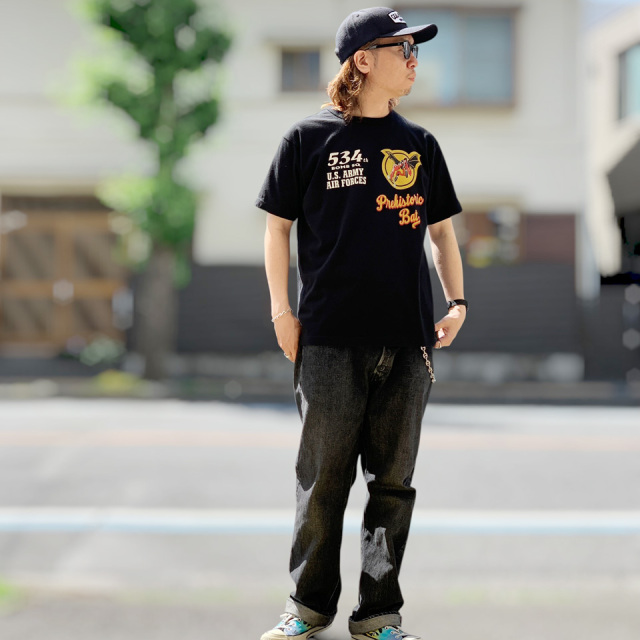 BUZZ RICKSON'S / GOVERNMENT S/S TEE - 534th BOMB SQ.