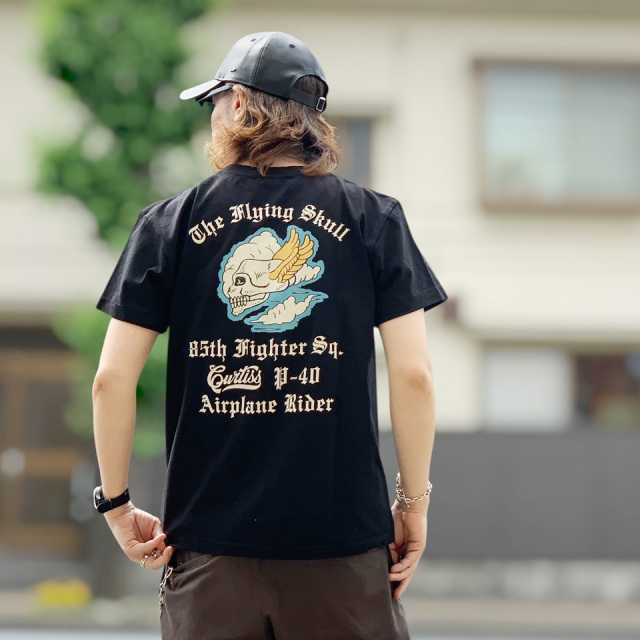 BUZZ RICKSON'S / PX S/S TEE - 85th FIGHTER SQ.