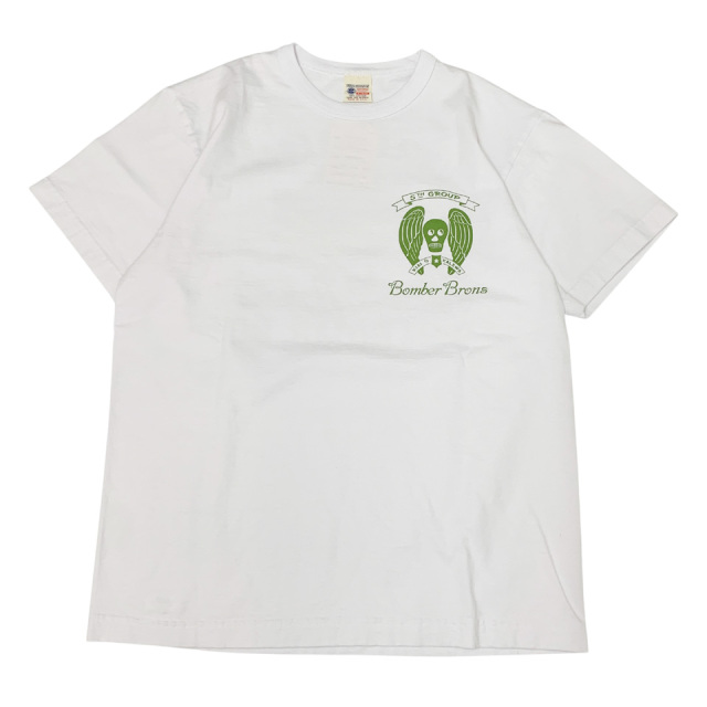 BUZZ RICKSON'S / S/S TEE - 23rd BOMB.SQ.BOMBER BARONS