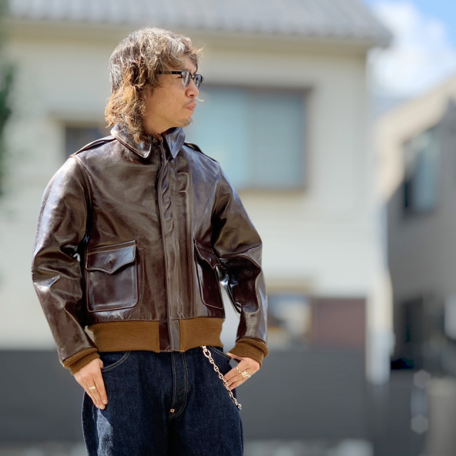BUZZ RICKSON'S バズリクソンズ A-2 “CONTRACT No. W535 AC-23380 ROUGH WEAR CLOTHING CO.” (Lot No. BR80593)