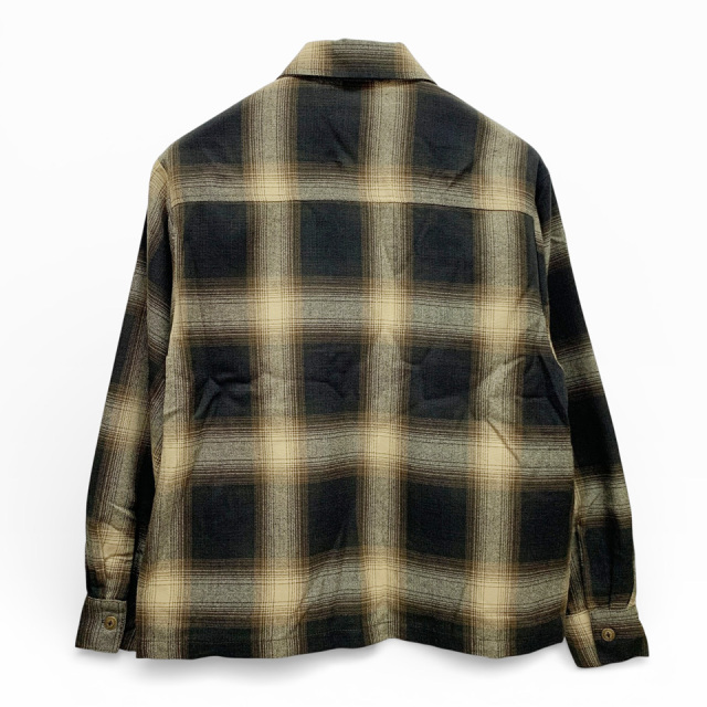 CALTOP / 別注OMBRE CHECK DRIZZLER JACKET