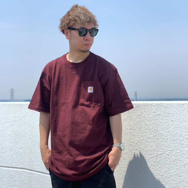 さらに100円引き◆CARHARTT◆S/S EARTH MAGIC T-SHIRT CARHARTT / LOGO POCKET S/S Tee