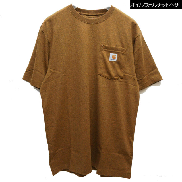 CARHARTT / LOGO POCKET S/S Tee