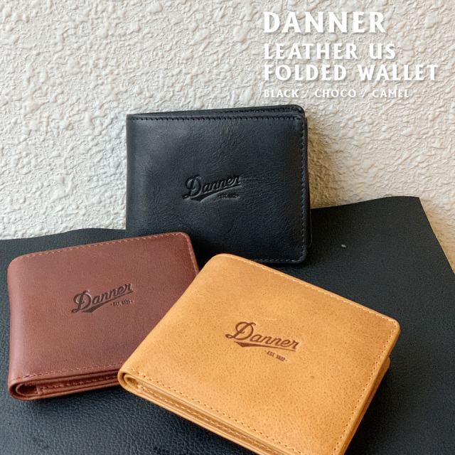 DANNER ダナー LEATHER US FOLDED WALLET (688837)