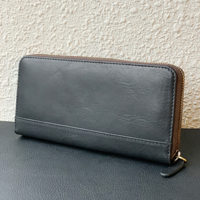 DANNER / LEATHER ROUND LONG WALLET