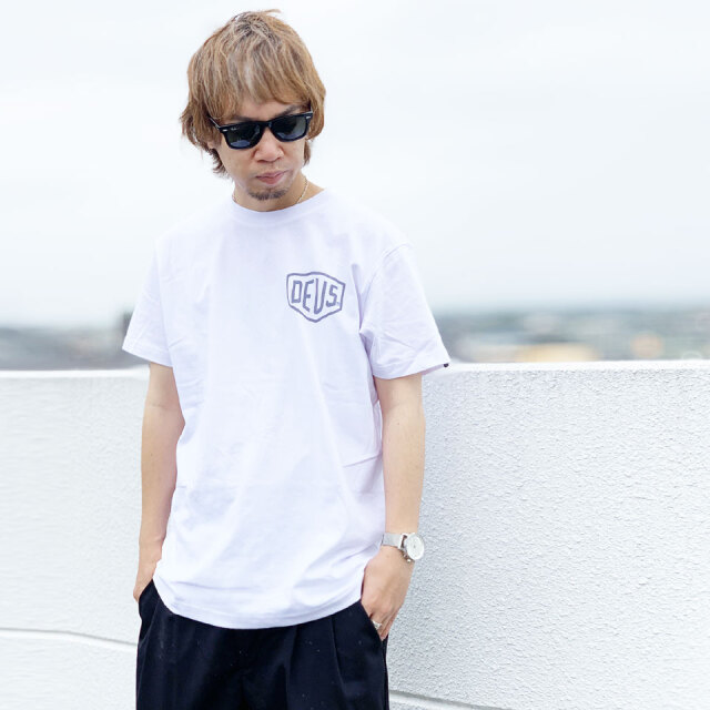 DEUS EX MACHINA / VENICE ADDRESS SHIELD S/S Tee