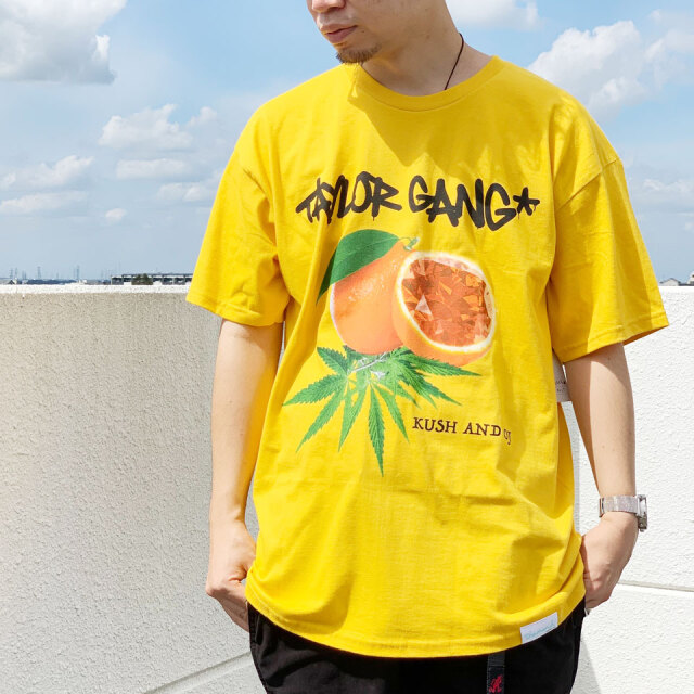 Diamond Supply Co Orange Kush S S Tee