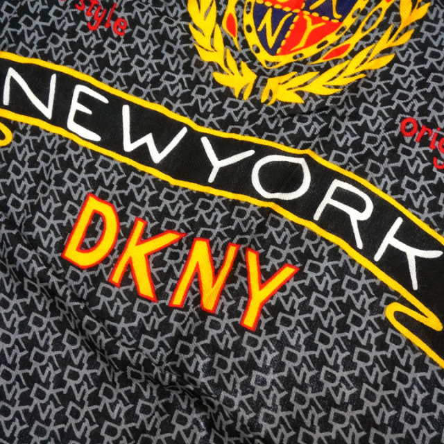 タグ付き♡激レア♡GOLDS♡幻の総レースラッフルカーディガン♡ブラックM DKNY / 1989 BIG SCARF