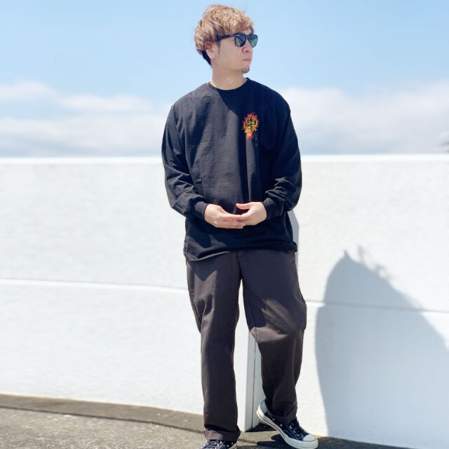 DOG TOWN / FADE CROSS LOGO L/S Tee
