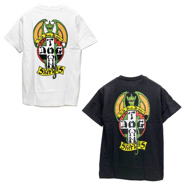 全2色 ドッグタウン DOG TOWN Tシャツ OG RED DOG S/S Tee ホワイト ブラック 白 黒 WHITE BLACK ウェス・ハンプストン WES HUMPSTON