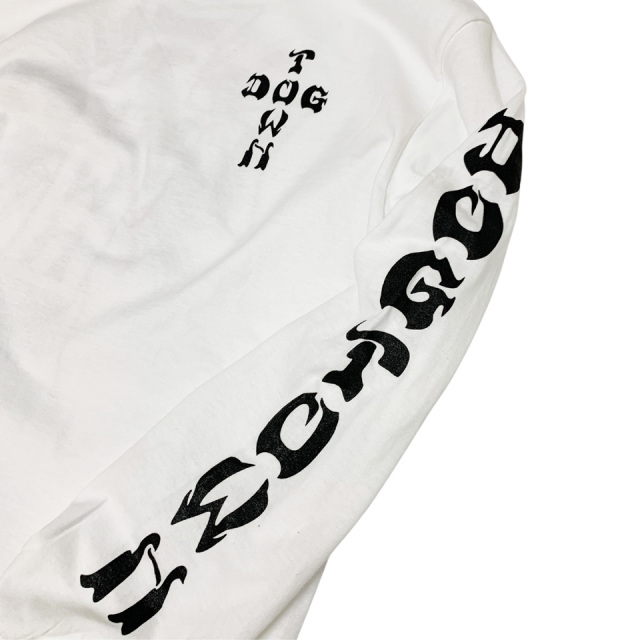 DOG TOWN / SLEEVE PRINT CROSS LOGO L/S Tee