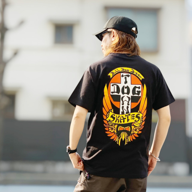 DOG TOWN ドッグタウン BULL DOG OG 70's COLOR S/S Tee