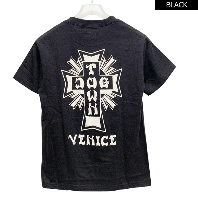 a*c様 デッドストック DOGTOWN ドッグタウン ロゴプリント 刺繍 セッ DOG TOWN / VENICE CROSS LOGO S/S Tee