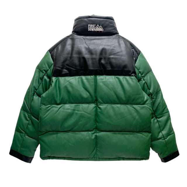 FIRST DOWN / BUBBLE DOWN JKT COLOR LEATHER