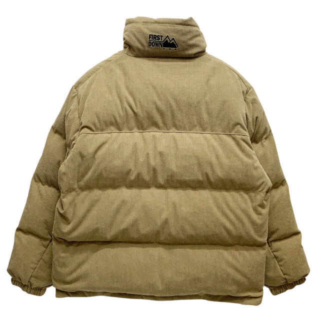 FIRST DOWN / REVERSIBLE BUBBLE DOWN JACKET CORDUROY