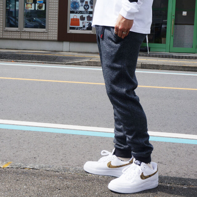 Gramicci Bonding Knit Fleece Narrow Rib Pants