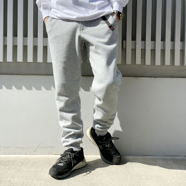 全2色 グラミチ Gramicci ナローリブパンツ COOLMAX NARROW RIB PANTS スウェットパンツ ジョガーパンツ ブラック ヘザーグレー  黒 灰色 クールマックス G4SU-P067