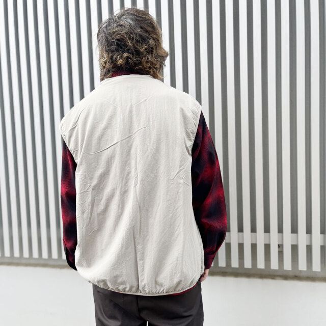 GRAMICCI ベスト Lサイズ リバーシブル Gramicci / REVERSIBLE FLEECE VEST