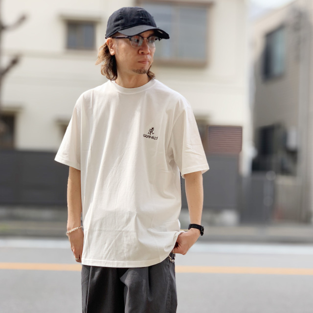 【20%OFF】全2色 グラミチ Gramicci Tシャツ ONE POINT LOGO S/S TEE 半袖 ワンポイント ホワイト 白 WHITE ブラック 黒 BLACK G4SU-T096