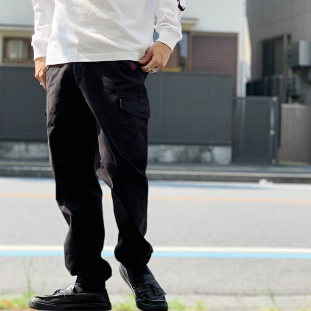 グラミチ Gramicci カーゴジョガーパンツ グラミチパンツ NN-CARGO JOGGER PANT ブラック 黒 BLACK スリムフィット GMP4-FJP01