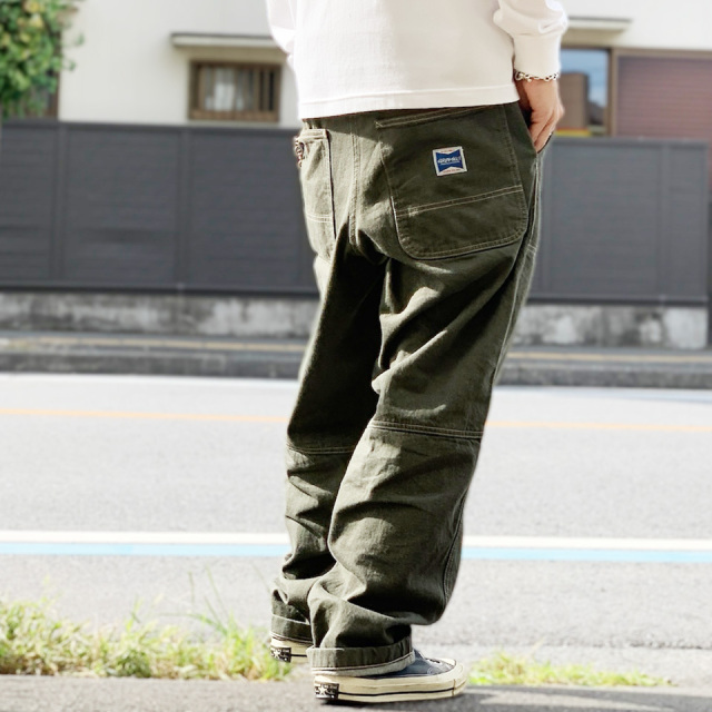 デニムアンドダンガリー★グラミチ★カーキパンツ150新品未使用 Gramicci / JAPANESE SLUB DENIM PANT