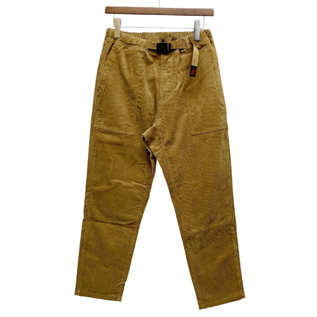 GRAMICCI　コーデロイ　キャメル Gramicci / CORDUROY LOOSE TAPERED RIDGE PANTS