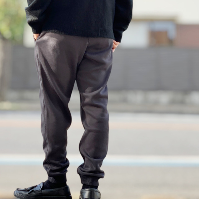 GRAMICCI / BONDING KNIT FLEECE NARROW RIB PANTS