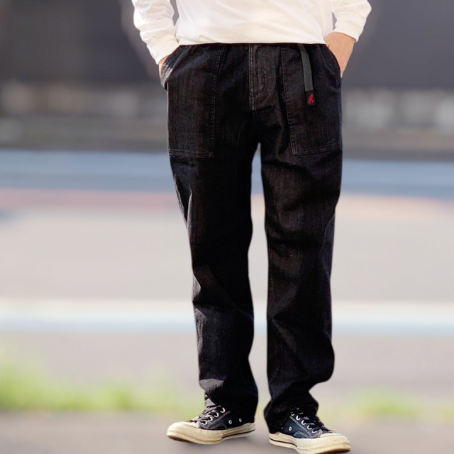 Gramicci グラミチ DENIM LOOSE TAPERED RIDGE PANT (GUP6-SJP009)