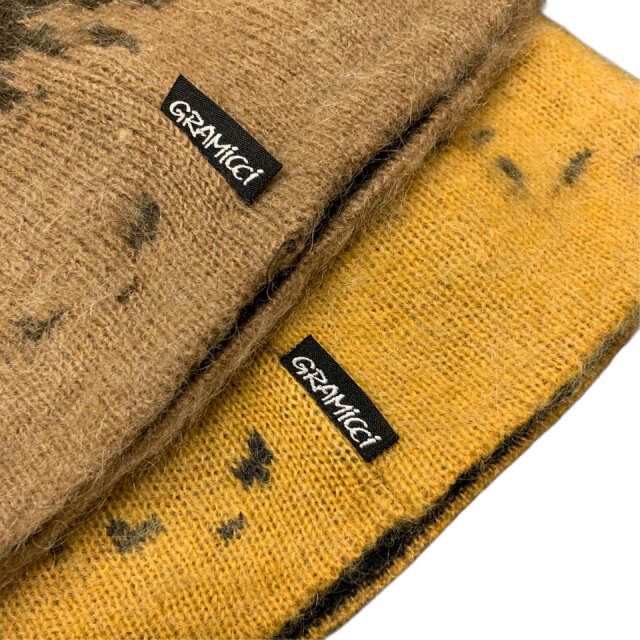 Gramicci / MOHAIR SPLATTER BEANIE