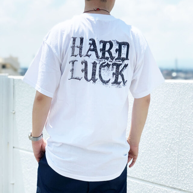 【20%OFF】 SALE セール 全2色 ハードラック HARD LUCK Tシャツ ROUGH OLD HAND S/S Tee ホワイト ブラック