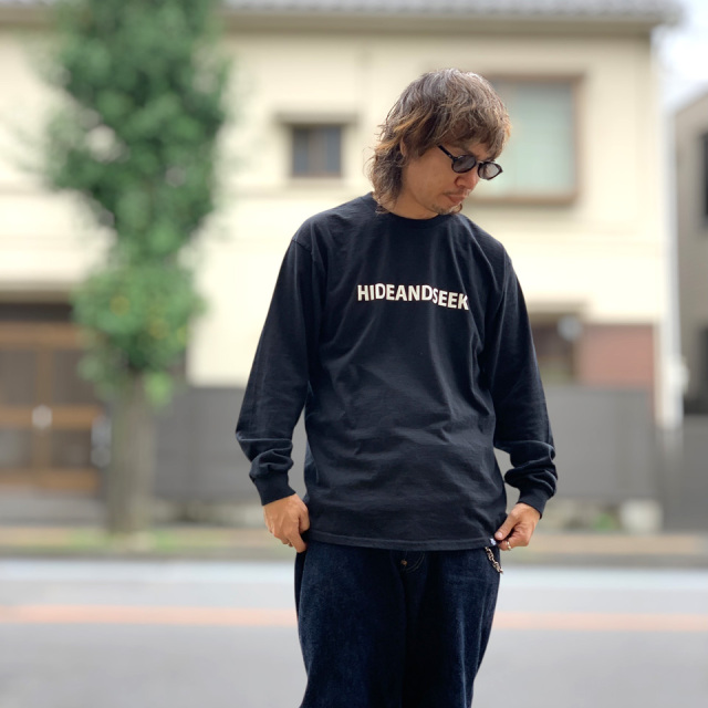 HIDE AND SEEK / X-LOGO LS TEE