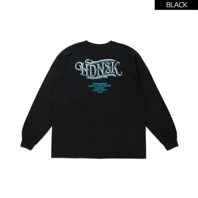HIDE AND SEEK / X-LOGO LS TEE