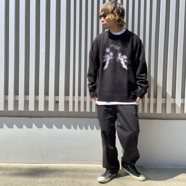 HUF / SONG INTARSIA SWEATER