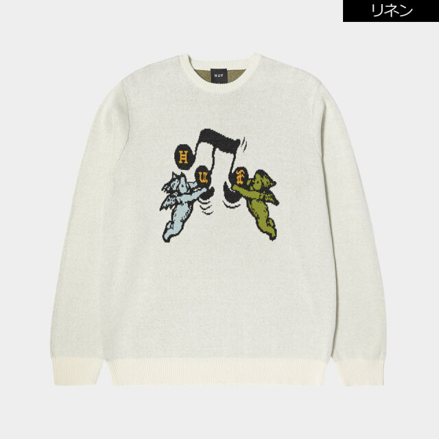 HUF / SONG INTARSIA SWEATER