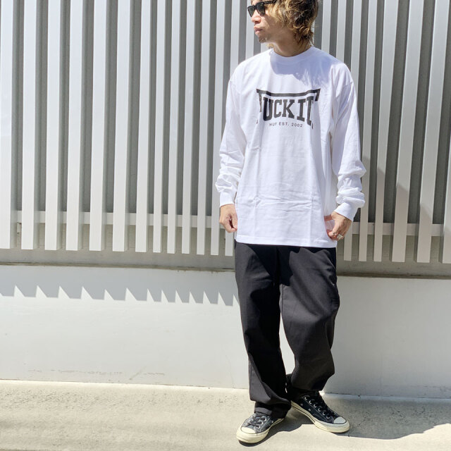 HUF / THROWING HANDS LS TEE