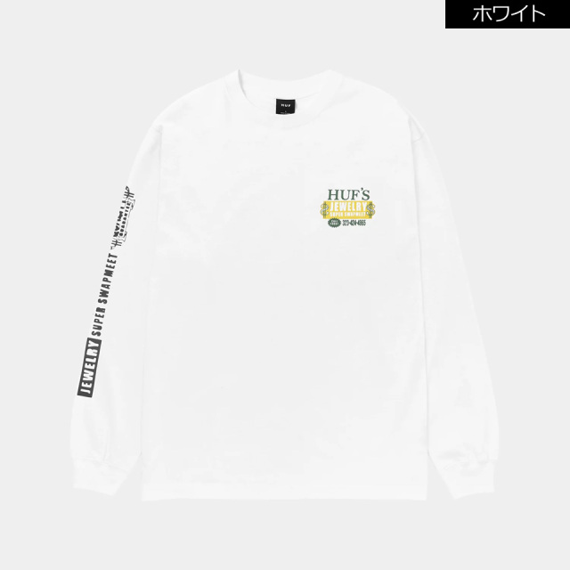 HUF Jewelry L/S T-Shirt Black Tシャツ HUF Jewelry L/S T-Shirt Black M Tシャツ 送料無料 : Hectarz