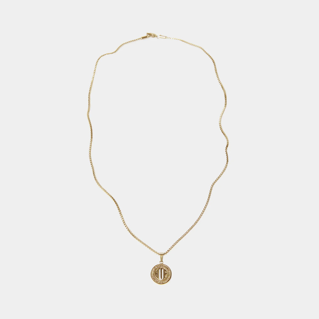 ハフ HUF ネックレス TOKEN PENDANT NECKLACE トークンコイン ゴールド GOLD 金  AC01113FA25