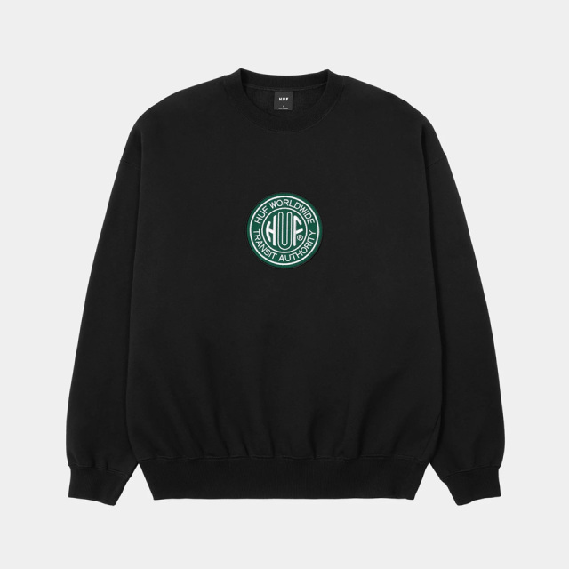 HUF / TRANSIT AUTHORITY CREWNECK