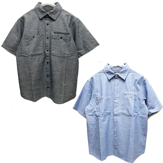 supreme invert denim S/S Shirt（INDEPENDENT TRUCKS / GROUNDWORK S  