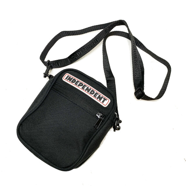 インディペンデントトラックス INDEPENDENT TRUCKS ショルダーバッグ BAR LOGO SIDE BAG ブラック 黒 BLACK