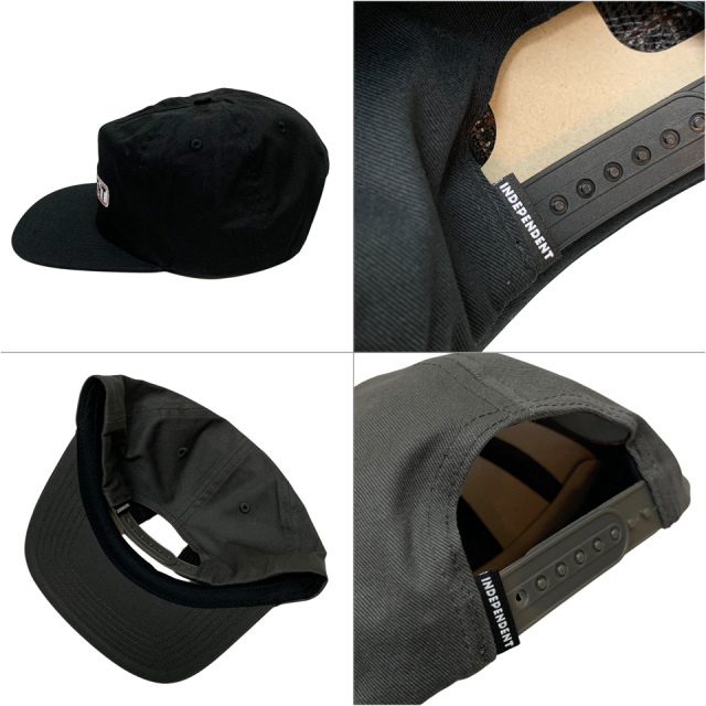 INDEPENDENT TRUCKS / BAR LOGO SNAPBACK CAP