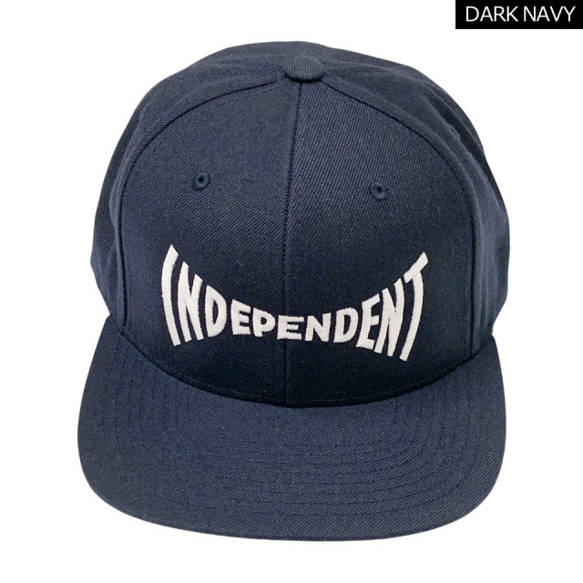 INDEPENDENT TRUCKS / SPAN EMBROIDERED SNAPBACK CAP