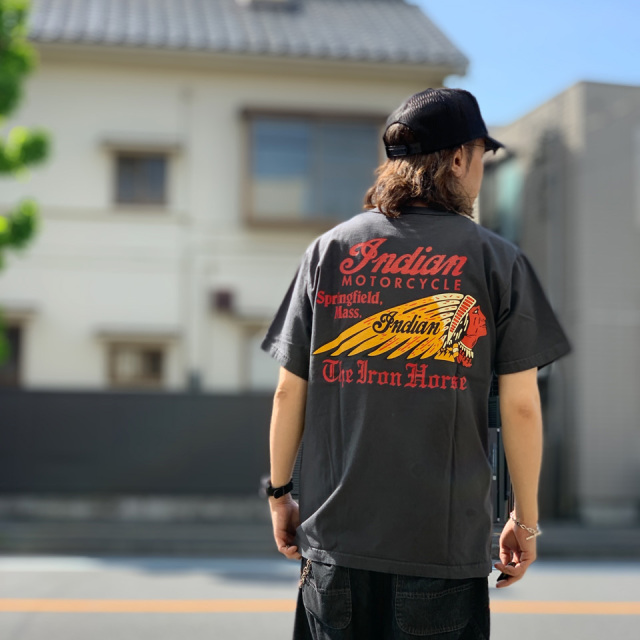 INDIAN MOTORCYCLE / THE IRON HORSE SS Tee
