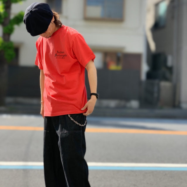 INDIAN MOTORCYCLE / ADAMS PIGMENT DYE SS Tee