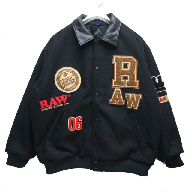 INTERBREED / RAW x INTERBREED “RAW Varsity Jacket”