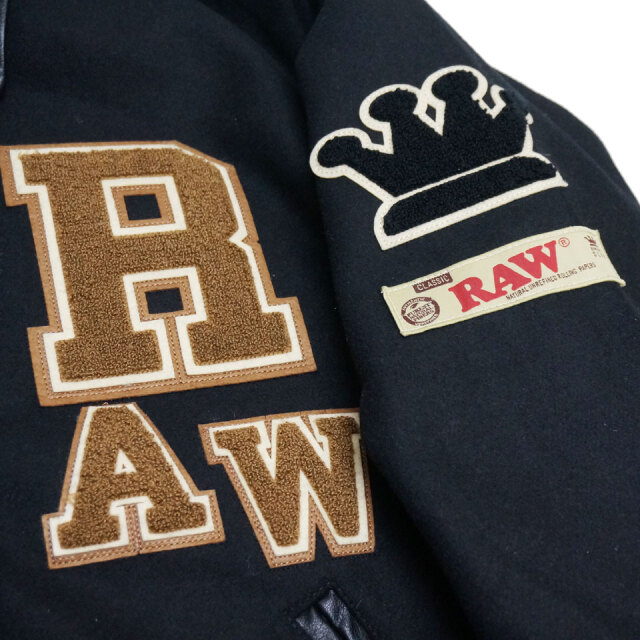 INTERBREED / RAW x INTERBREED “RAW Varsity Jacket”