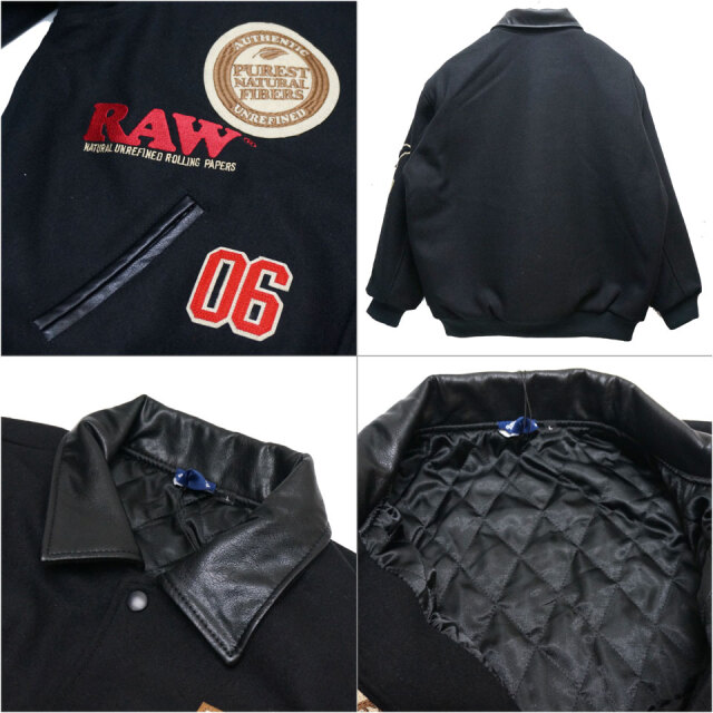INTERBREED / RAW x INTERBREED “RAW Varsity Jacket”