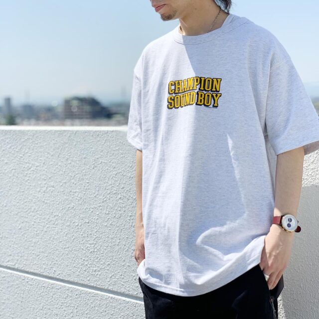 【40%OFF】 全2色 インターブリード INTERBREED Tシャツ SOUND BOY S/S Tee 半袖 アッシュグレー ネイビー ASH GREY NAVY 灰色 紺