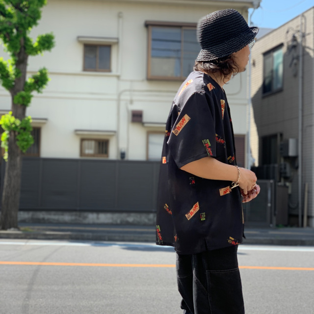 INTERBREED / RAW x INTERBREED “Papers Open Collar Shirt